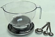 ボウル付キッチンスケールセット